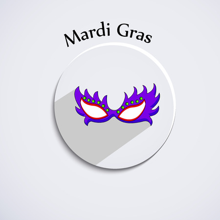 Mardi Gras backgroundのイラスト素材