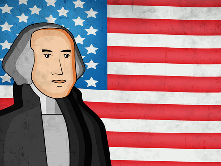 President's Day backgroundのイラスト素材