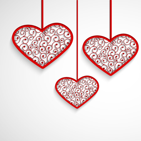 Valentine Day backgroundのイラスト素材