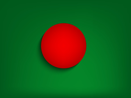 Illustration of Bangladesh flag for Bangladesh Independence Dayのイラスト素材