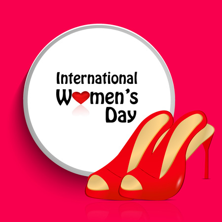 Illustration of background for Women's Dayのイラスト素材