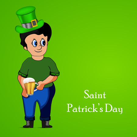 Illustration of background for St. Patrick's Dayのイラスト素材