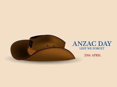 Illustration of elements for Anzac Dayのイラスト素材