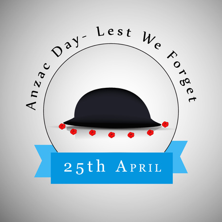 Illustration of background for Anzac dayのイラスト素材