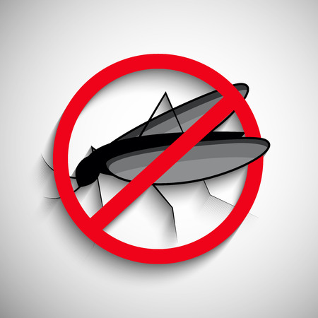 Illustration of background for World Malaria Dayのイラスト素材