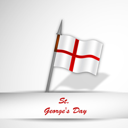 Illustration of background for St. George's Dayのイラスト素材