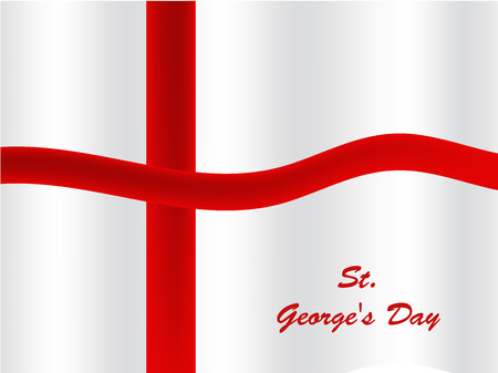 Illustration of background for St. George's Dayのイラスト素材