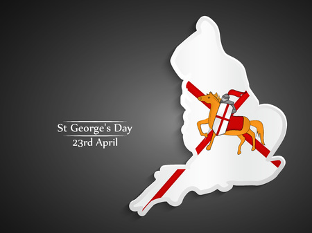 Illustration of background for St. George's Dayのイラスト素材