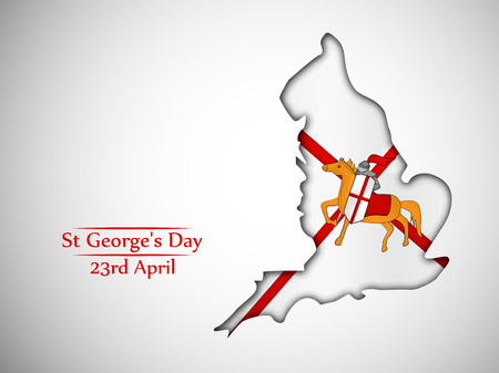 Illustration of background for St. George's Dayのイラスト素材