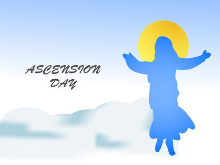Ascension Day backgroundのイラスト素材