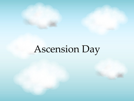 Ascension Day backgroundのイラスト素材