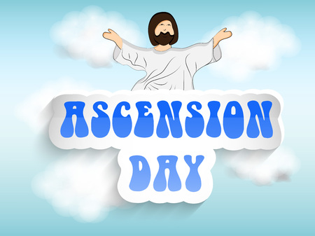 Ascension Day backgroundのイラスト素材