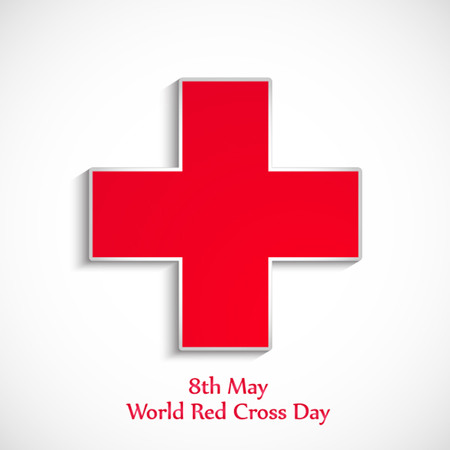 World Red Cross Day backgroundのイラスト素材