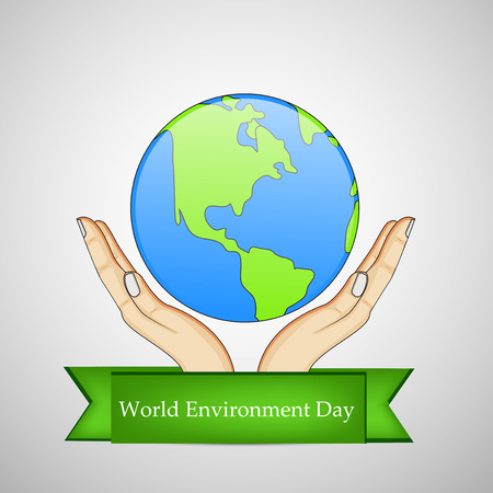 World Environment Day backgroundのイラスト素材