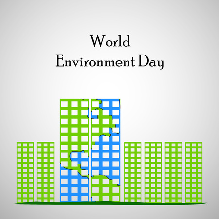 World Environment Day backgroundのイラスト素材