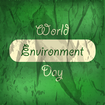 World Environment Day backgroundのイラスト素材