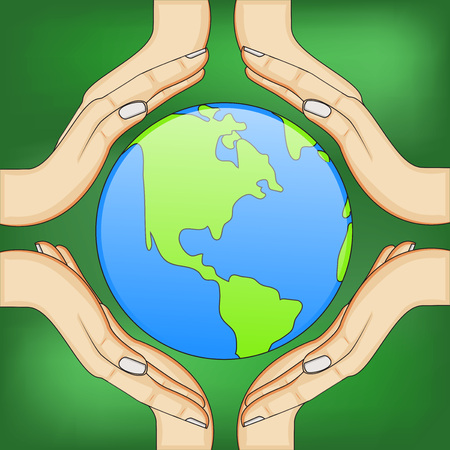 World Environment Day backgroundのイラスト素材