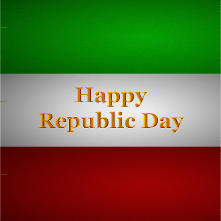 Illustration of elements for  Italy Republic Dayのイラスト素材