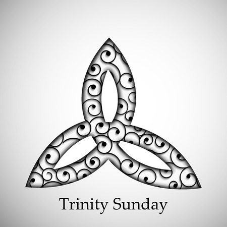 Trinity Sunday Backgroundのイラスト素材