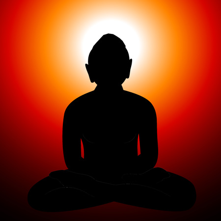 Yoga day backgroundのイラスト素材