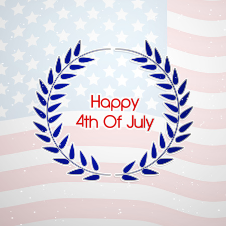 U.S.A Independence Day backgroundのイラスト素材