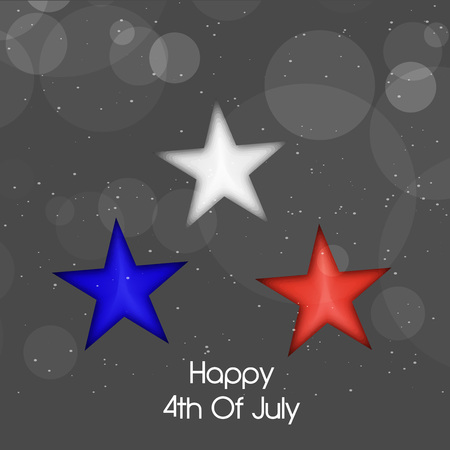 U.S.A Independence Day backgroundのイラスト素材