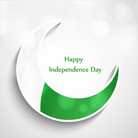 illustration of Pakistan Independence Day backgroundのイラスト素材