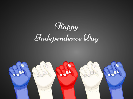 Costa Rica Flag for Independence Dayのイラスト素材