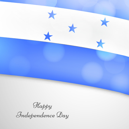 illustration of elements of Honduras Independence Day backgroundのイラスト素材