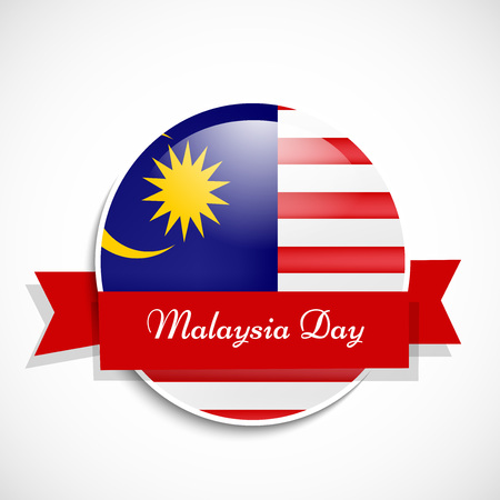 illustration of elements of Malaysia Day Backgroundのイラスト素材