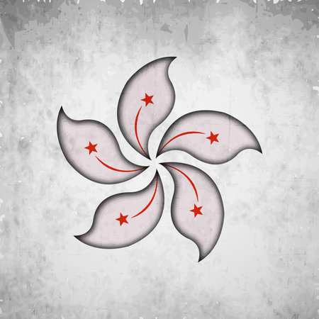 illustration of elements of Hongkong National Day Backgroundのイラスト素材