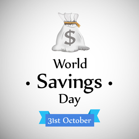 illustration of elements of World Saving Day Backgroundのイラスト素材