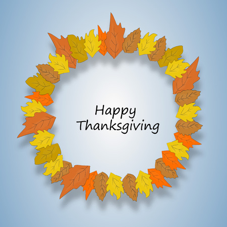 illustration of elements of thanksgiving backgroundのイラスト素材