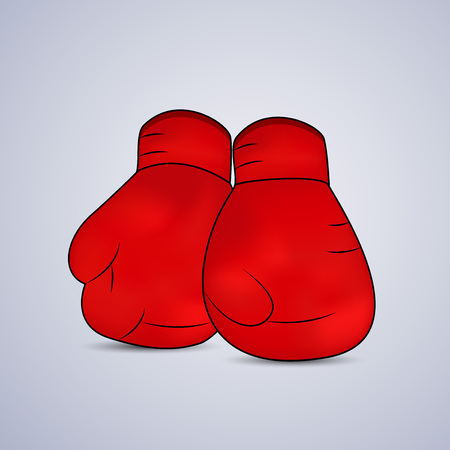 illustration of elements of Boxing Day Backgroundのイラスト素材