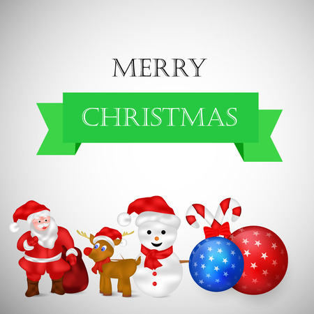 Christmas greeting card design.のイラスト素材