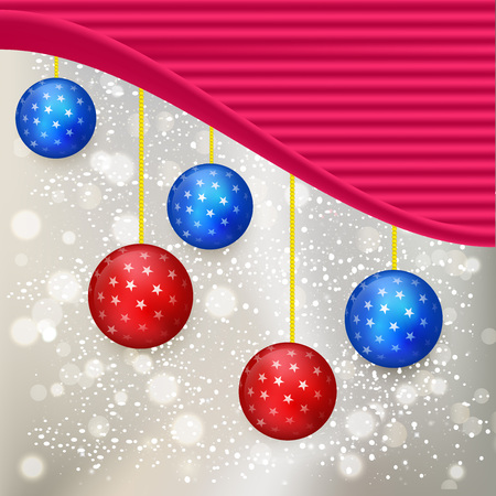 Christmas greeting card design.のイラスト素材