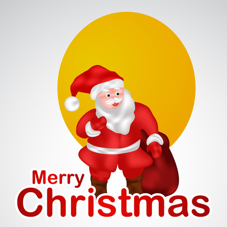 Christmas greeting card design.のイラスト素材