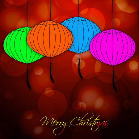 illustration of elements of Christmas Backgroundのイラスト素材