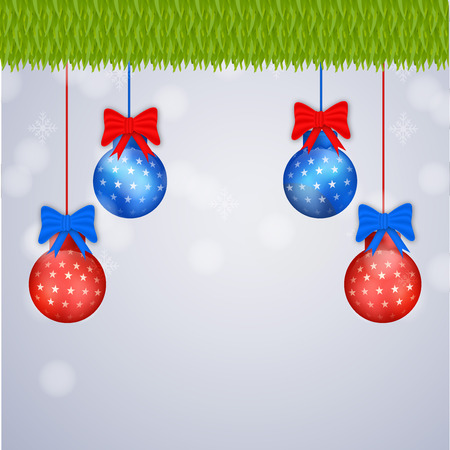 illustration of elements of Christmas Backgroundのイラスト素材