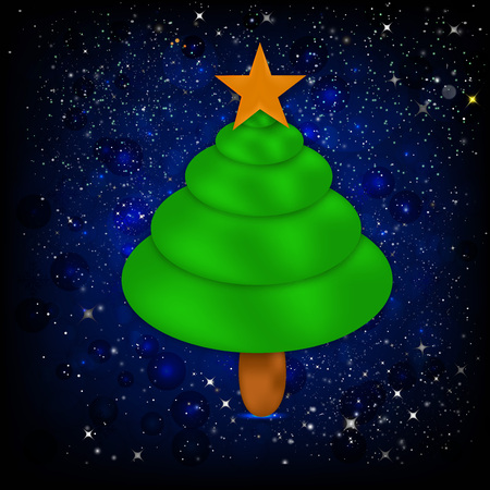 Illustration of elements of Christmas Backgroundのイラスト素材