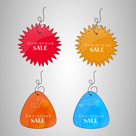 illustration of elements of Christmas Backgroundのイラスト素材