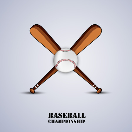 Illustration of elements for baseball sport backgroundのイラスト素材