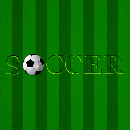 Illustration of elements for the sport football.のイラスト素材