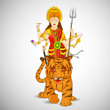 Illustrations of elements for the festival of Navratraのイラスト素材