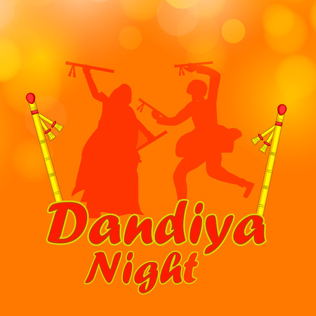 Illustrations of elements for the festival of Navratraのイラスト素材