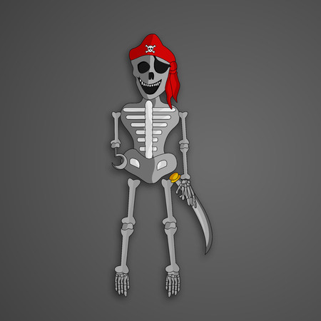 Illustration of background for pirateのイラスト素材