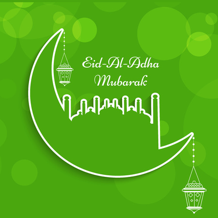 Eid backgroundのイラスト素材