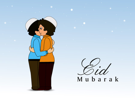 Eid backgroundのイラスト素材