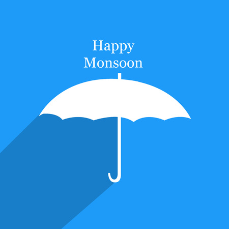 Moonsoon season backgroundのイラスト素材