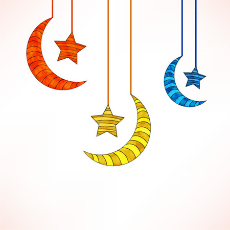 Eid backgroundのイラスト素材